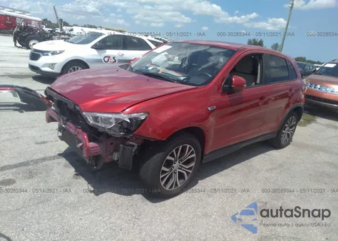 2018 Mitsubishi Outlander Sport 2.0 Es z USA, uszkodzony, nr VIN JA4AP3AUXJZ006981